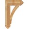 Ekena Millwork Thorton Arts & Crafts Rough Sawn Bracket, Western Red Cedar, 6"W x 22"D x 34"H BKT06X22X34THR03RWR - alternate 2